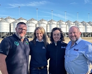 Ash Fraser, Pam Fraser, Sue Russell, Andrew Russel