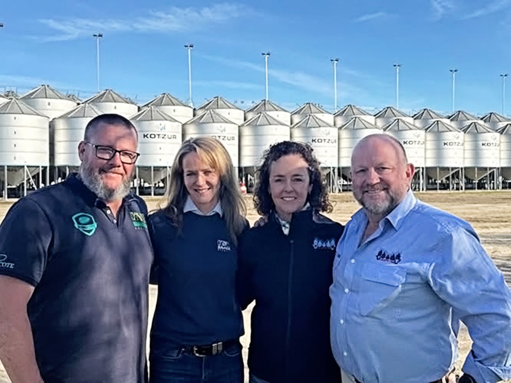 Baker Seed Co Press Release Nov 2025 Ash Fraser, Pam Fraser, Sue Russell, Andrew Russel