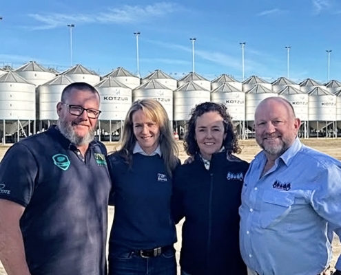 Ash Fraser, Pam Fraser, Sue Russell, Andrew Russel